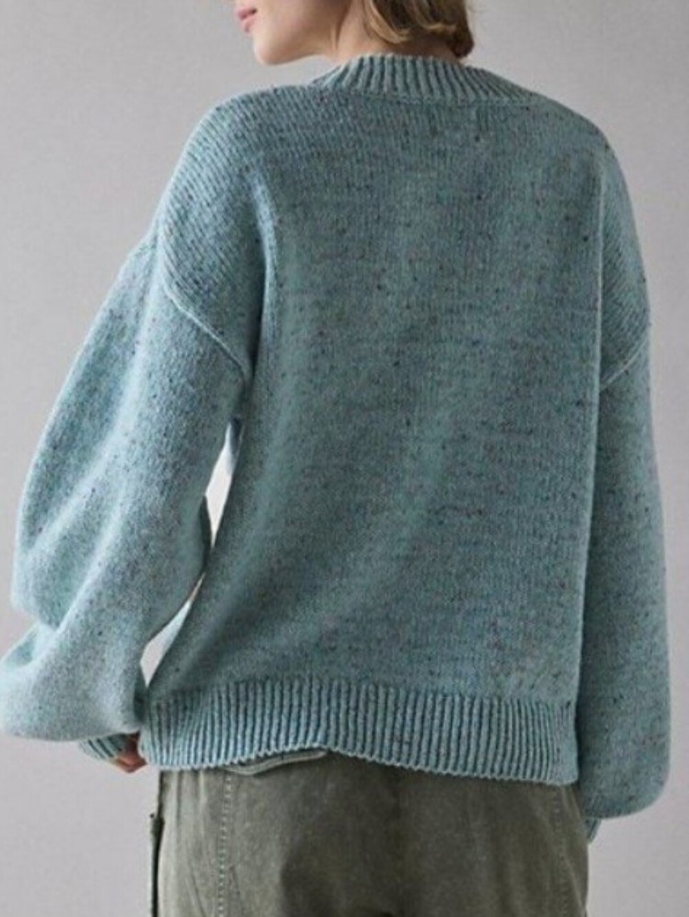 Anthropologie BDG Lighthouse Graphic Oversized Sweater - Picture 2 of 6